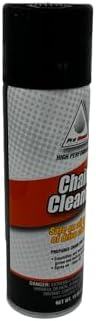 Side view of Cyclemax Honda chain cleaner aerosol cans