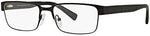 Armani Exchange AX1017 metal frame side profile