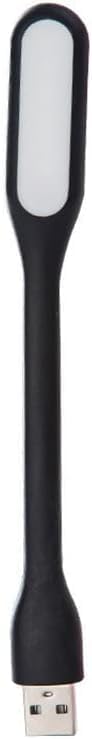 BUBUCAM flexible silicone gooseneck light in black showing bendable body