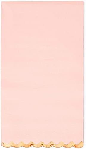 Sparkle and Bash party napkins folded set on a dining table