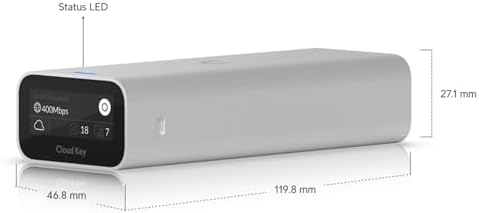 Side view illustration of the high-performance network controller emphasizing the durable anodized aluminum design structure