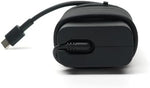 Dell 65W AC adapter showing attached three foot wall cord