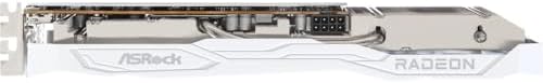 ASRock AMD Radeon RX 6600 Challenger White product packaging and internal components layout