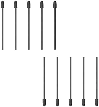 Huion PW517 compatible replacement felt tips arranged neatly in a ten pack layout.
