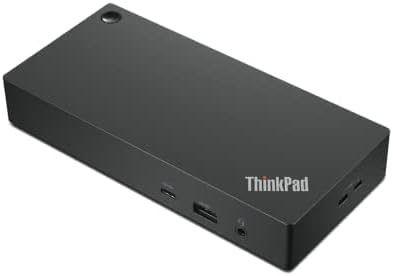Universal Serial Bus-C multi-display hub showing enterprise management features like power button replication.