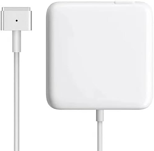 Macktech replacement power adapter front view showing the forty five watt charging brick