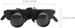 Full packaging view of BESPORTBLE professional hands free binocular glasses for adults