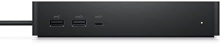 Back interface layout of Dell Universal Dock UD22 highlighting multiple HDMI and DisplayPort monitor inputs