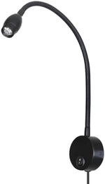 LED Reading Lamp 3W Warm White 3000K for Reading Books Black Plug Cord 2PCS - Image 4