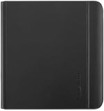 Side profile of Kobo Libra Colour showing ergonomic page-turn buttons