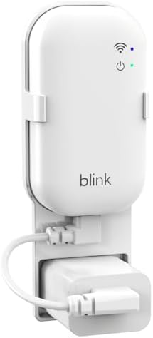 Gresur smart home security camera bracket plugged into a wall outlet