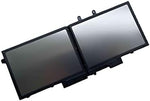 DELL 3HWPP 4-cell replacement battery showing the multi-pin connector interface and layout