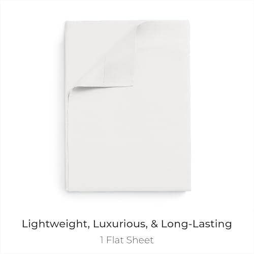 Mellanni brushed microfiber white top sheet close up texture showcase