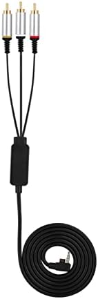 Luatoxry television connection adapter package contents including single piece audio video cable