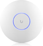Ubiquiti Networks enterprise indoor access point showing the robust mounting plate attachment side.