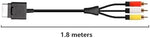 Tobysome standard definition retro gaming display cable layout assembly view.