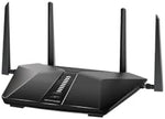 Premium USA imported Netgear Nighthawk 6 stream router displaying LED status indicator lights