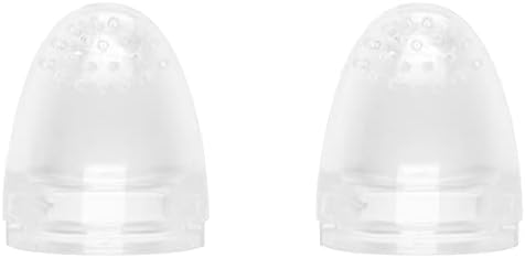 Two clear silicone replacement pouches for OXO Tot feeder