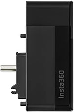 Insta360 X3 Quick Reader close up showing the memory card slot designed for fast action camera file transfers.
