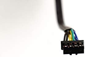 CCTVA replacement graphics card fan dual set displaying the four pin connector cable layout