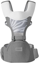 Back view of Yemkezo baby carrier with adjustable straps
