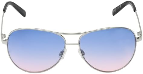 Jessica Simpson pilot sunglasses metal frame side profile