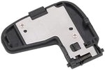 FOTGA camera battery terminal cover door side view showing the low profile ten gram lightweight design architecture.
