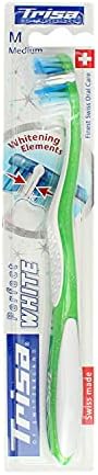 Trisa Perfect White Medium Toothbrush (Assorted Color) - Image 3