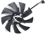 LTANDBR desktop GPU cooling fan highlighting the forty-two millimeter mounting holes