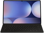 Samsung authentic imported tablet cover keyboard side view highlighting ultra thin portable design.