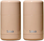 Saltair Skincare Deodorant - Aluminum-Free Deodorant for Women with Long Lasting Odor Protection Zinc and BHA. Refillable Stick, Suitable for Sensitive Skin, 2 Pack Santal Bloom Scent - Image 1