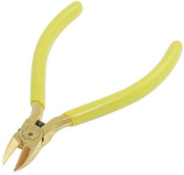 Aexit plastic coated diagonal cutting pliers front view precision hand tool