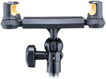 The premium USA imported music stand phone holder displaying its complete range of movement and articulation.