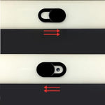 TENOC Privacy Cover Slide installed on an iPhone front camera