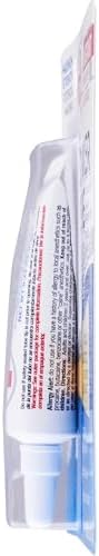 Back of package showing drug facts and Benzocaine percentage