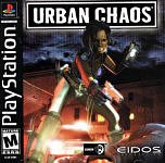 Eidos Interactive Urban Chaos PlayStation 1 game front cover view