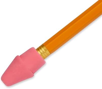 Paper Mate Arrowhead Pink Pearl Cap Erasers, 144 Count - Image 3