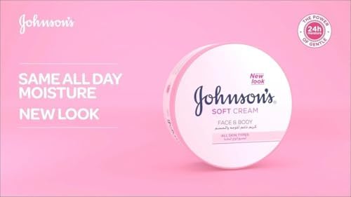 Johnson's 24 Hour Moisture Soft Cream(200 Ml) - Image 5
