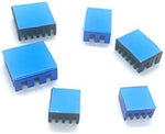 SGTKJSJS electronics cooling kit containing six thermal tape aluminum blocks
