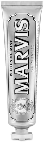 Marvis Whitening Mint and Aquatic Mint Toothpaste Set front view luxury imported oral care
