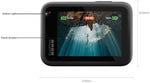 GoPro HERO13 digital camera with HB Series lens attachment interface closeup
