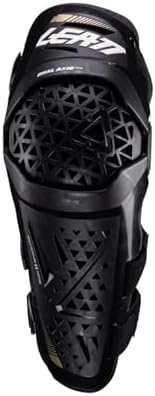 Slim shin plate profile of authentic imported Leatt riding gear