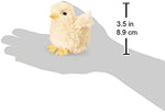 Folkmanis preschool learning plush toy chick sitting on a flat surface