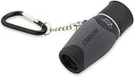 Carson MiniMight monocular with attached carabiner clip
