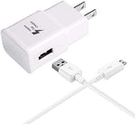 WGHWQ fifteen watt wall power adapter showing USB port alignment