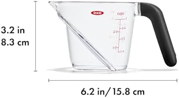 OXO Good Grips 1-Cup Angled Measuring Cup - Image 7