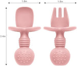 Close up of food-grade silicone utensil safety barrier design