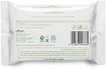 Organyc 20 count intimate wipes showing organic cotton certification and paraben free label.