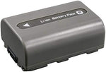 Kastar camera battery pack showing gold plated connector contacts and housing specifications