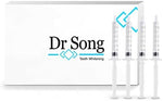 USA imported authentic at home dental care kit showcasing the vegan whitening product